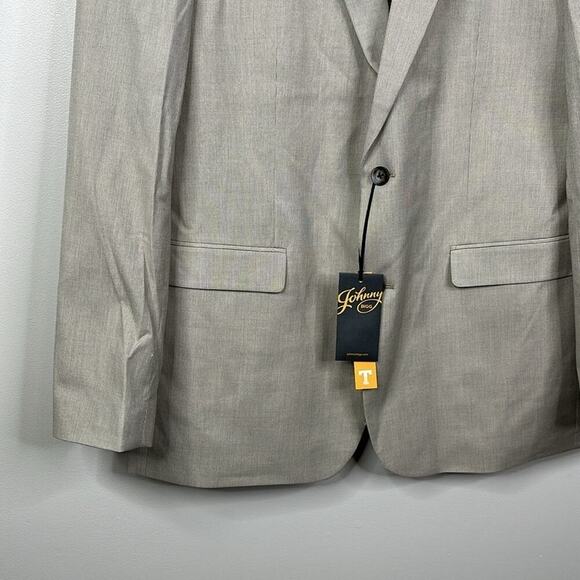 Johnny Bigg Harewood Textured Dune Suit Jacket Big & Tall Men's Size 42L - Picture 5 of 8